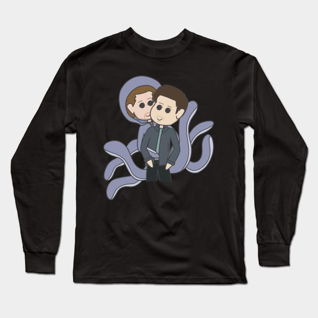 Handsy Malex Long Sleeve T-Shirt by djchikart